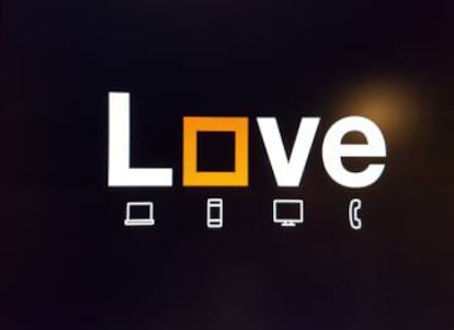 Logo de la nueva tarifa Love de Orange.