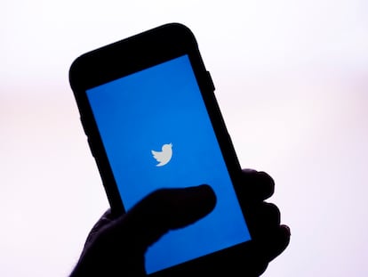 La aplicación Twitter en un 'smartphone'.