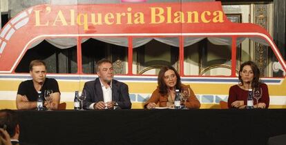 Presentaci&oacute;n de la nueva temporada de &#039;L&rsquo;Alqueria Blanca&#039;, que coincidi&oacute; con el anuncio de cierre de RTVV. 