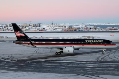 Donald Trump Jr. visita Nuuk, en Groenlandia, el pasado 7 de enero. 