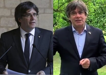 <b>Carles Puigdemont</b>. L'expresident de la Generalitat va fugir a Brussel·les tres dies després de la declaració unilateral d'independència (DUI) del 27 d'octubre del 2017. Viu a Waterloo després que la justícia alemanya denegués la seva extradició.