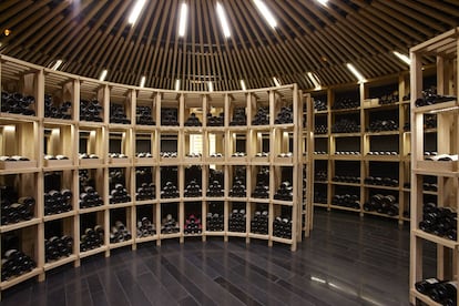 La bodega de Atrio, donde estaban las botellas robadas.