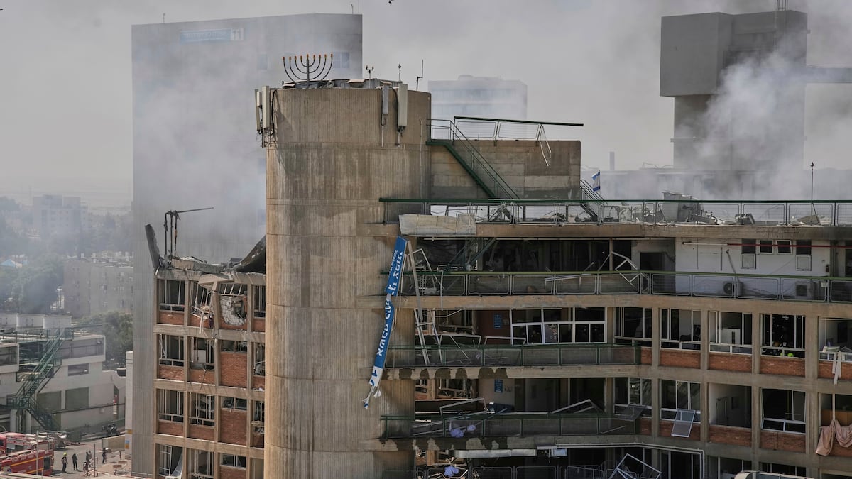 El hospital Soroka, entre los objetivos alcanzados por Irán esta madrugada