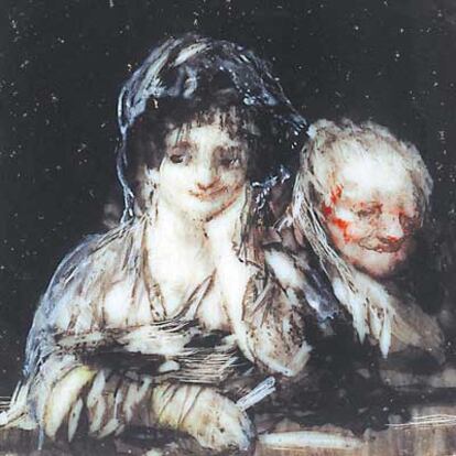 <i>Maja y Celestina </i>(1824-25), procedente de colección privada.