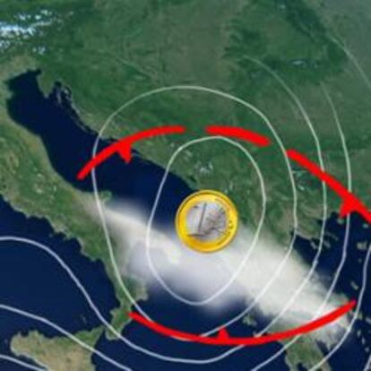 La borrasca de la crisis azota Italia