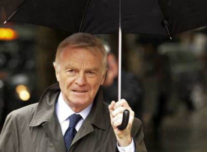 Max Mosley, a su llegada a los tribunales de Londres en 2008.