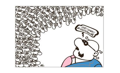 Viñeta de Forges publicada el 23 de mayo de 2011.