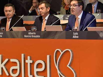 Junta General de Accionistas de Euskaltel, el pasado abril.