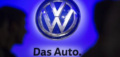 Logo de Volkswagen. 