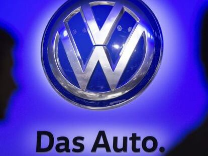 Logo de Volkswagen. 