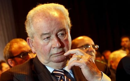 Grondona, expresidente de la Asociación de Fútbol Argentino, en 2014.