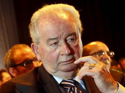 Grondona, expresidente de la Asociación de Fútbol Argentino, en 2014.