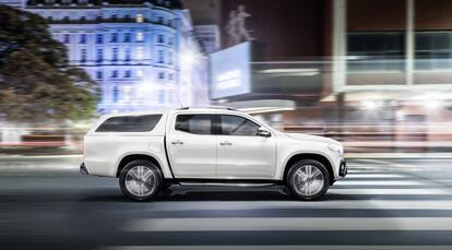 El Mercedes Clase X es el primer ''pick up' que propone un fabricante exclusivo.