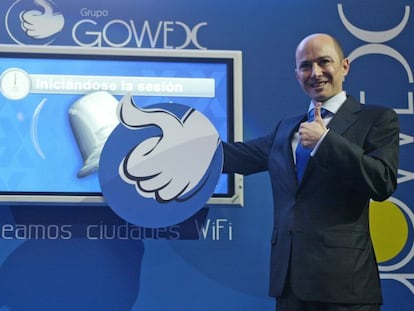 El presidente de Gowex, Jenaro García,