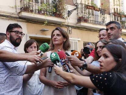 Teresa Ribera, la ministra de Transición Ecológica.