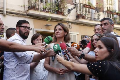 Teresa Ribera, la ministra de Transición Ecológica.