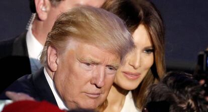 Presidente eleito dos EUA, Donald Trump.