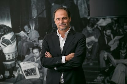 Jan Martínez Ahrens, en la redacción de EL PAÍS en Madrid.