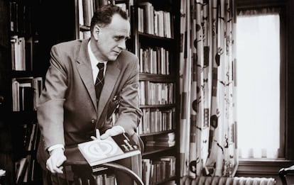 Marshall McLuhan, en una imagen de 1966.