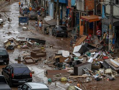 Las fuertes lluvias dejan al menos 12 muertos en São Paulo