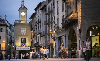 Façana de l'Ajuntament de Vic.