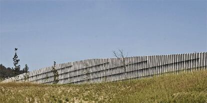 Parque Arqueolgico de Arte Rupestre de Campo Lameiro, cuyo proyecto arquitectnico corresponde al  estudio RVR Arquitectos (Redondo, Valladares y Rodrguez).