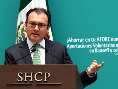 Luis Videgaray, secretario de Hacienda de M&eacute;xico. 