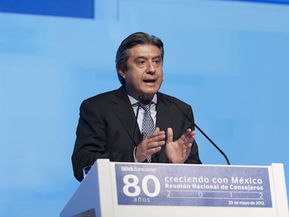 Ignacio Deschamps, durante una conferencia, en Ciudad de México, en una imagen de archivo.