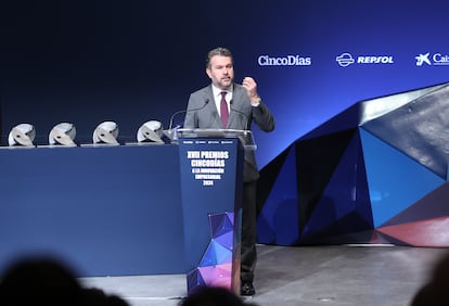 Rodrigo Buenaventura, presidente de la CNMV, en los XVII Premios Cinco Días