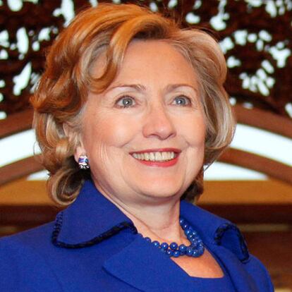 La secretaria de Estado norteamericana, Hillary Clinton