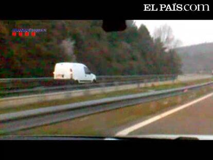 Los Mossos siguen a  un 'kamikaze' por una autovía de Girona