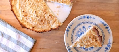 ¿Una tarta de arroz con leche crujiente? A favor