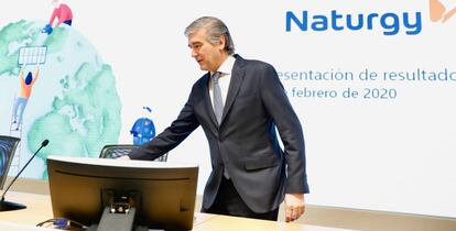 El presidente de Naturgy, Francisco Reynés, el pasado 5 de febrero.