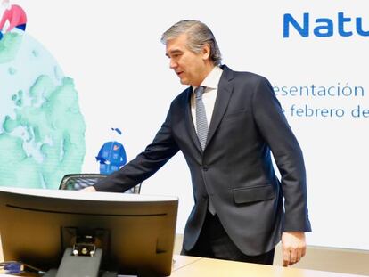 El presidente de Naturgy, Francisco Reynés, el pasado 5 de febrero.