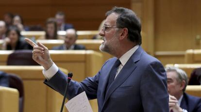 Sesi&oacute;n de control al Gobierno en el Senado. 