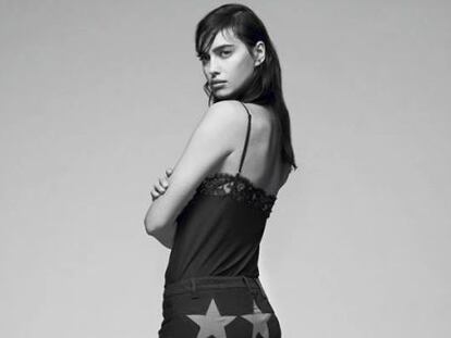 Irina Shayk en la nueva campaña de Givenchy.