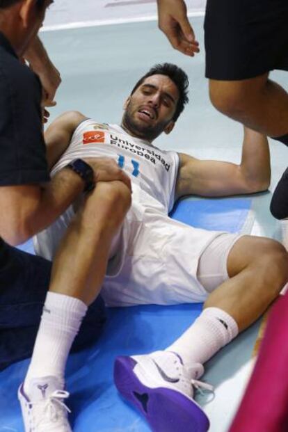 Campazzo, tras su lesión