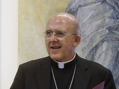 El arzobispo de Madrid, Carlos Osoro Sierra, vicepresidente de la Conferencia Episcopal.