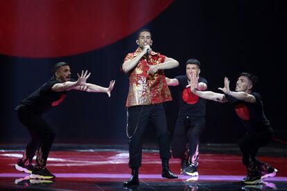 Italia ha presentado a Mahmood (ganador del festival de San Remo este año) con el tema 'Soldi'. También estaba entre las favoritas.