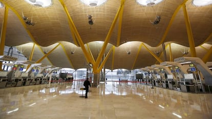 Terminal 4 del aeropuerto de Barajas. 