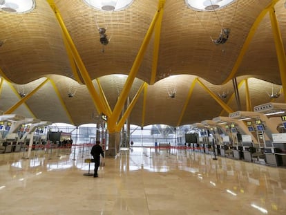 Terminal 4 del aeropuerto de Barajas. 