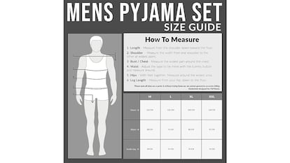 Pijama de lã em fundo branco