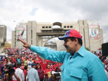 Venezuela's President Nicolás Maduro announces the state of emergency on Friday.