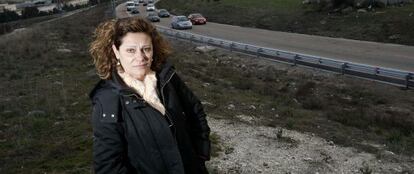 Esther Rincón, en la curva mortal de la M-607.