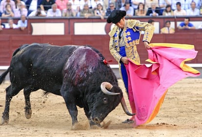 Juan Mora, en la feria de San Isidro de 2011.