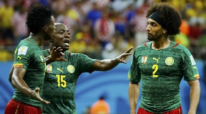 Webó media entre Moukandjo y Assou-Ekotto.
