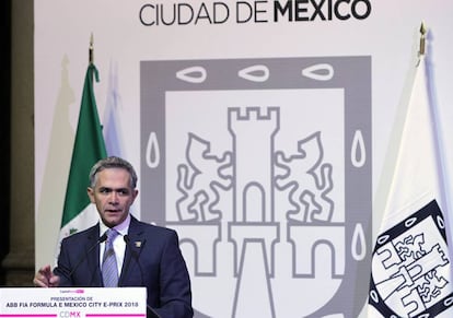 El jefe de Gobierno de la Ciudad de M&eacute;xico, Miguel &Aacute;ngel Mancera