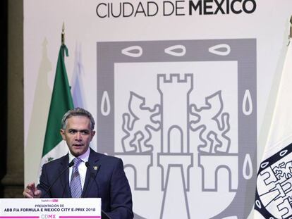 El jefe de Gobierno de la Ciudad de M&eacute;xico, Miguel &Aacute;ngel Mancera