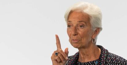 La presidenta del BCE, Christine Lagarde