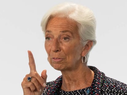 La presidenta del BCE, Christine Lagarde